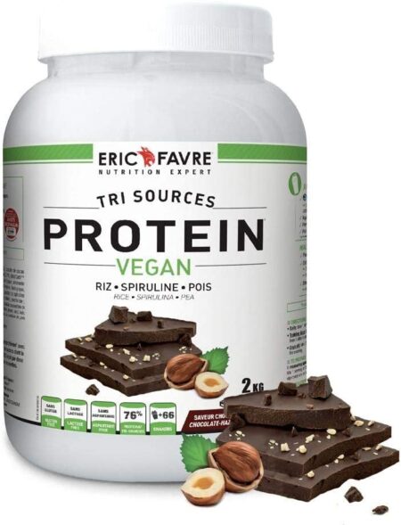Protein vegan tri sources Eric Favre