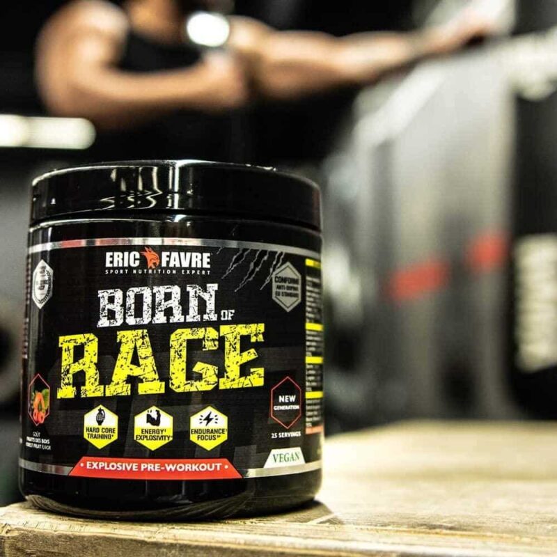 pre workout Born of Rage Ultimate Eric Favre