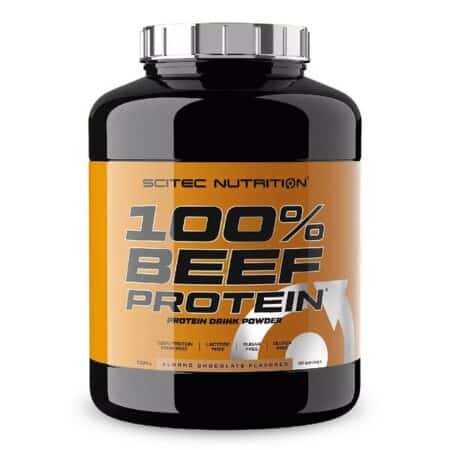 Pot de protéine de boeuf, Scitec Nutrition.
