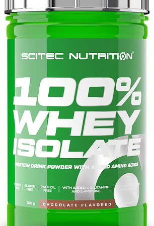 100% Whey Isolate, Chocolate - 700 grams