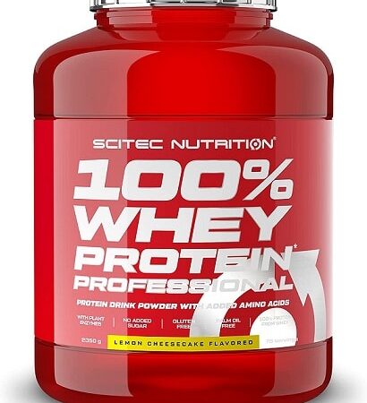 100% Whey Protein Professional, Lemon Cheescake - 2350 grams