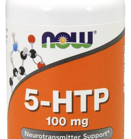 Complément alimentaire 5-HTP 100 mg, végétarien, 60 capsules.