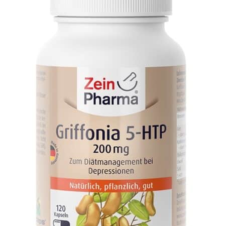 Flacon Griffonia 5-HTP Zein Pharma, complément alimentaire.