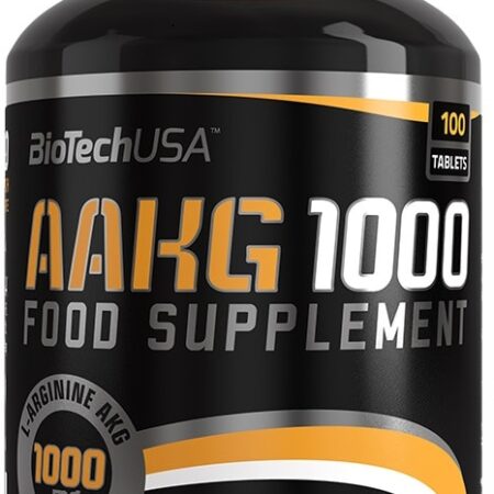Pot de complément alimentaire AAKG 1000 BiotechUSA
