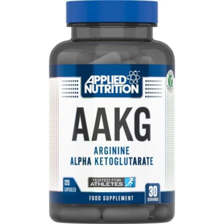 Complément alimentaire AAKG Applied Nutrition, arginine.