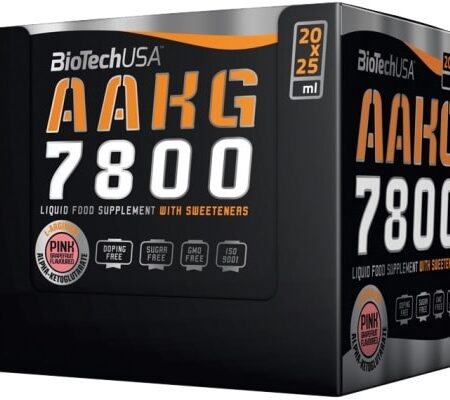Complément alimentaire AAKG 7800 BiotechUSA liquide.