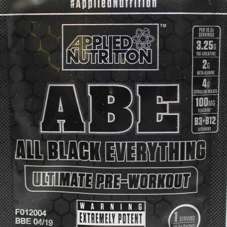 Complément pré-entraînement "ABE All Black Everything".
