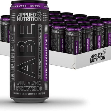 Boissons énergétiques sans sucre ABE, pack violet.