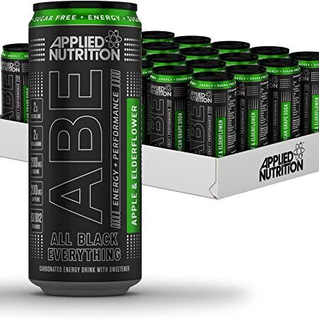 Pack de boissons énergisantes ABE sans sucre.