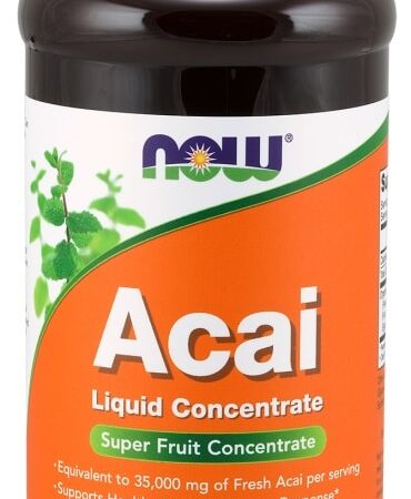 Concentré liquide Açaï, complément alimentaire végétarien.