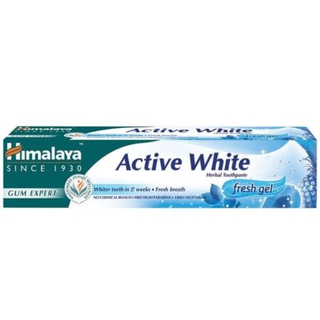 Dentifrice herbal Active White d'Himalaya.