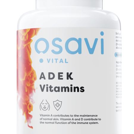 Flacon de vitamines ADEK Osavi Vital.