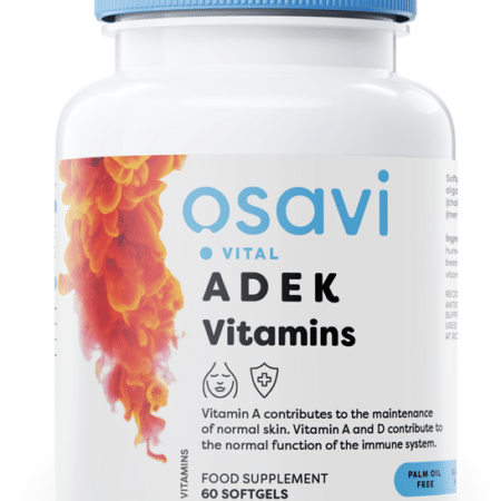 Flacon de vitamines ADEK Osavi.