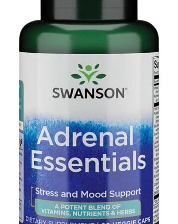 Supplément Swanson pour soutien surrénalien et humeur.