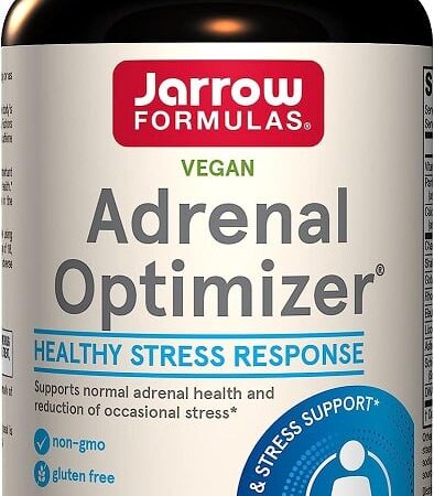 Supplément végan pour gestion de stress Adrenal Optimizer