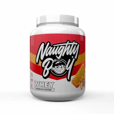 Pot de protéine Whey Naughty Boy.