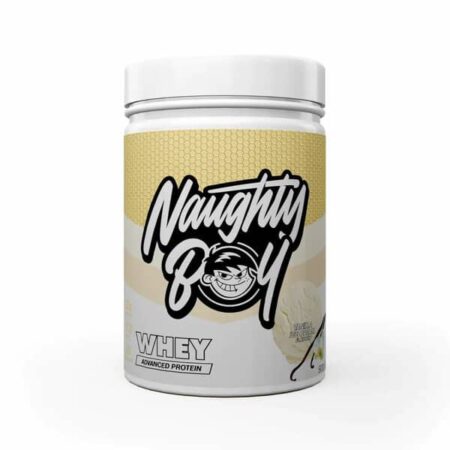 Pot de protéine whey Naughty Boy.