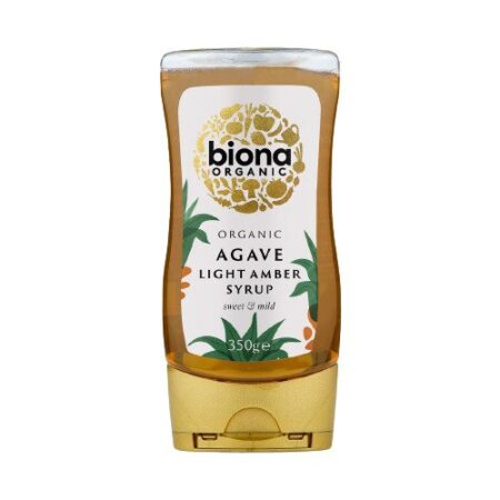 Sirop d'agave bio Biona Organic en flacon.