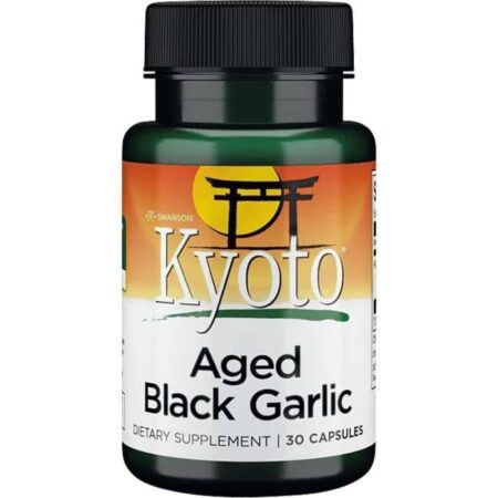 Supplément d'ail noir vieilli, Kyoto, 30 capsules.