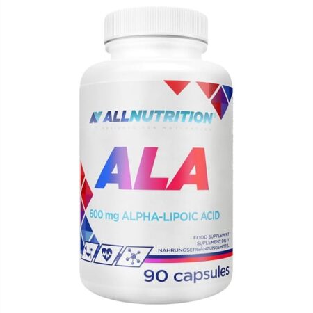 Pot de complément ALA, acide alpha-lipoïque, 90 capsules.