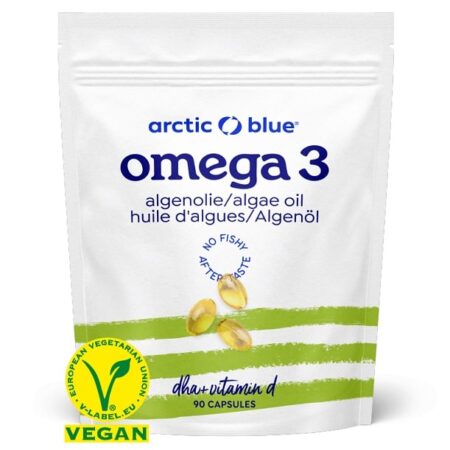 Algae Oil DHA with Vitamin D - 90 vcaps
