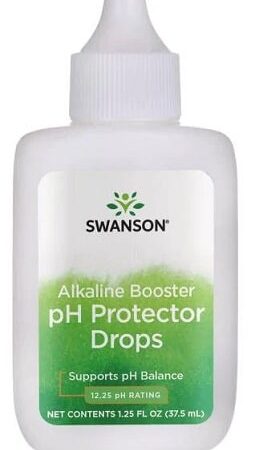 Gouttes alcalines Swanson pour équilibre du pH.