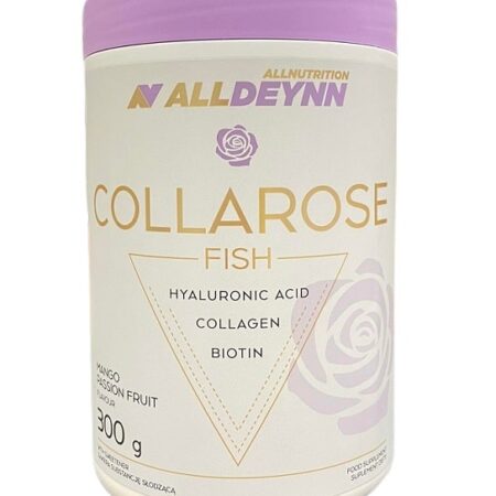 Pot de collagène Collarose saveur mangue-framboise.