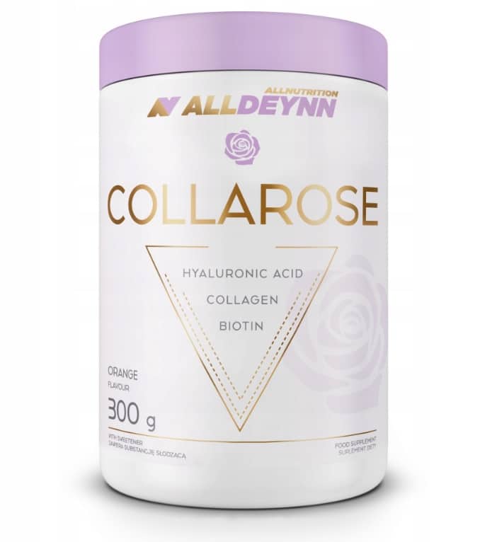 Pot de collagène "Collarose" avec acide hyaluronique.