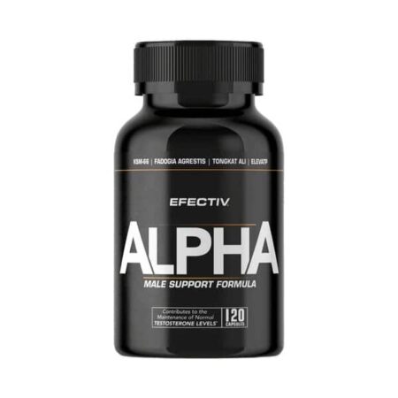 Flacon ALPHA, complément pour hommes, 120 capsules.