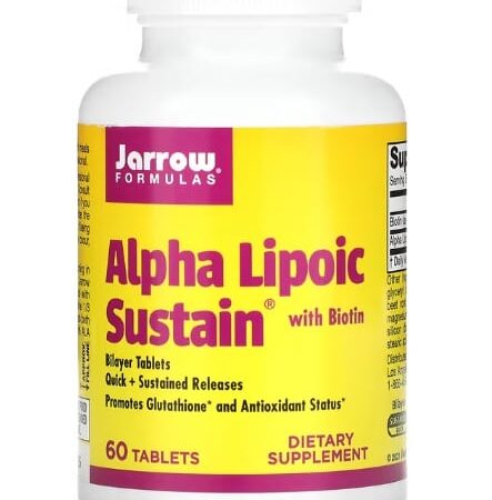 Bouteille de supplément Alpha Lipoic Sustain.
