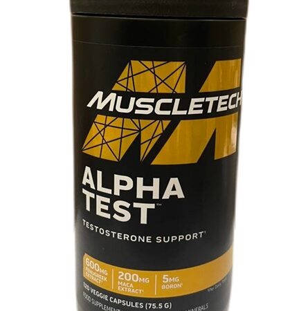 Boîte de complément Alpha Test Muscletech.
