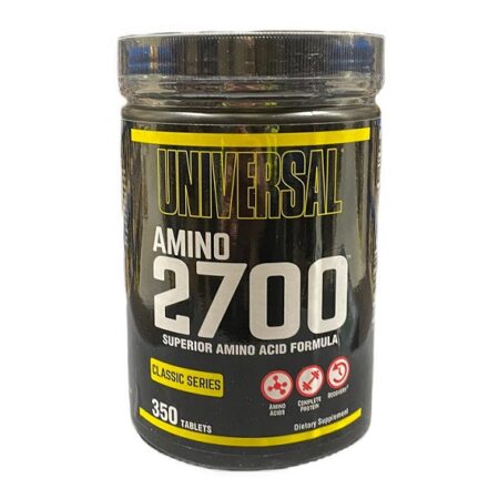 Pot de complément alimentaire Amino 2700 Universal.