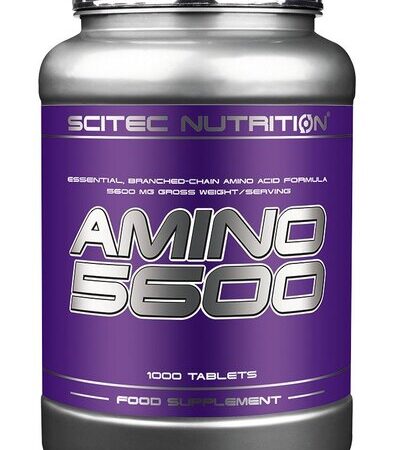 Pot de compléments Scitec Nutrition Amino 5600.