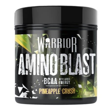 Pot de complément BCAA Warrior Amino Blast, ananas.