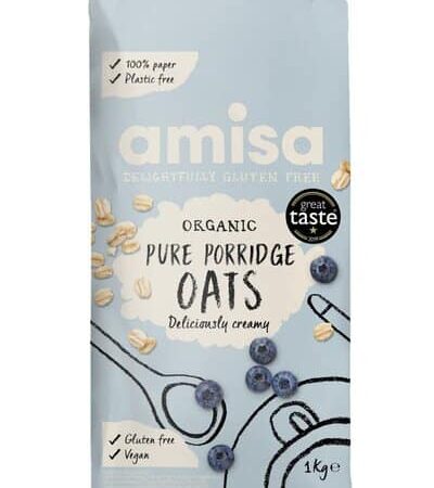 Amisa Pure Porridge Oats - 1000 grams