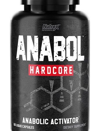 Pot de complément anabolisant Anabol Hardcore.