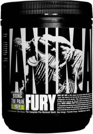 Pot de complément alimentaire pré-entraînement "Animal Fury".