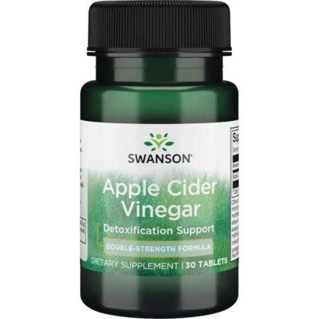 Complément alimentaire vinaigre de cidre Swanson.