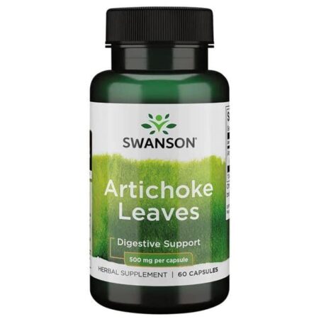 Flacon "Swanson Artichoke Leaves" complément alimentaire.
