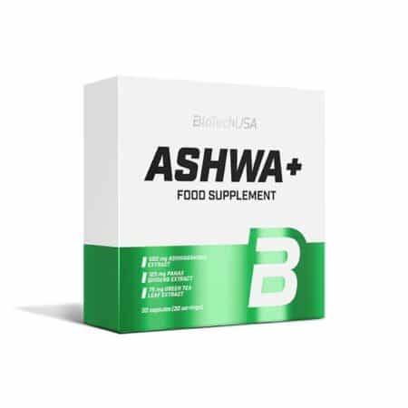Complément alimentaire Ashwa+ avec extraits naturels.