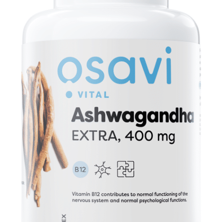 Complément alimentaire Ashwagandha 400 mg, vegan.