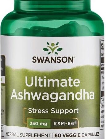 Complément Ashwagandha anti-stress, 60 gélules végétales