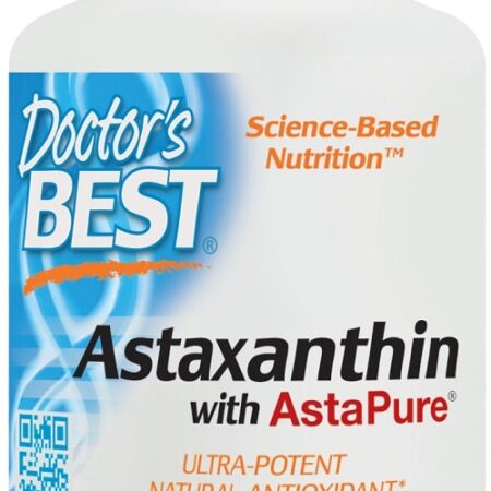 Complément alimentaire végan Astaxanthine Doctor's Best.