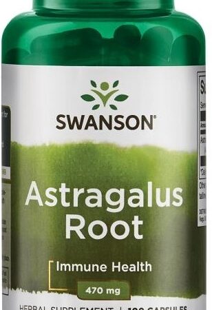 Flacon compléments Astragale santé immunitaire Swanson.