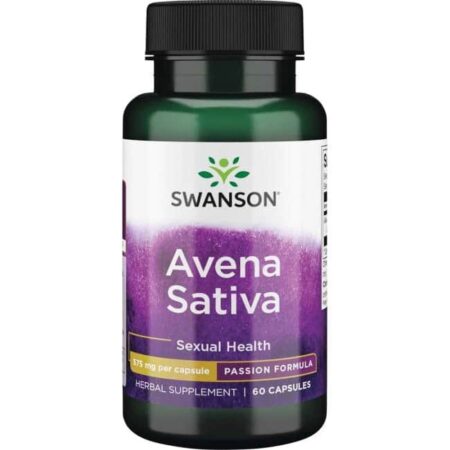 Flacon Swanson Avena Sativa complément santé sexuelle.