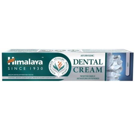 Dentifrice ayurvédique Himalaya pour dents blanches.