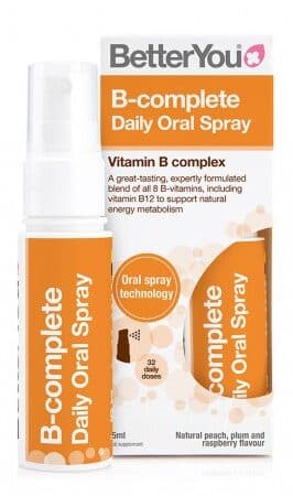 Spray oral quotidien vitamines B-complex BetterYou.