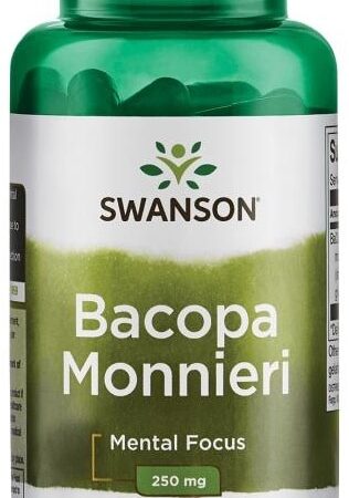 Pot de complément Swanson Bacopa Monnieri 250 mg.