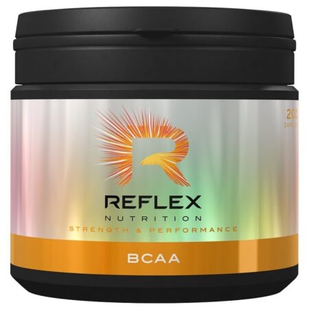 Pot de compléments BCAA Reflex Nutrition.