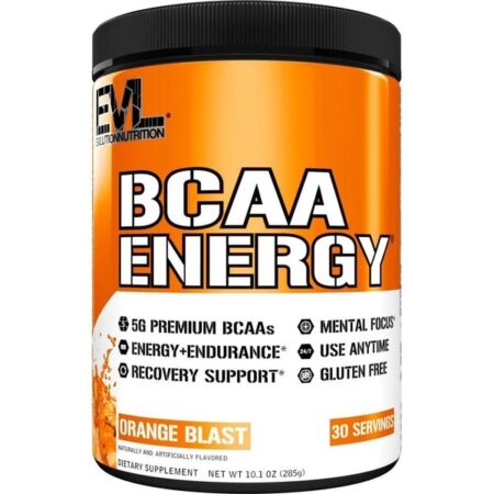 Complément BCAA énergie, saveur orange.